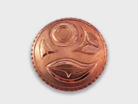 Haida Copper Salmon Egg Pendant Discount