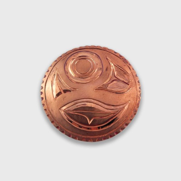 Haida Copper Salmon Egg Pendant Discount