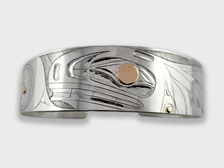 Silver and Gold Orca Bracelet Sale