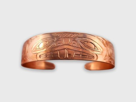 Haida Copper Beaver 1 2 inch Bracelet Supply