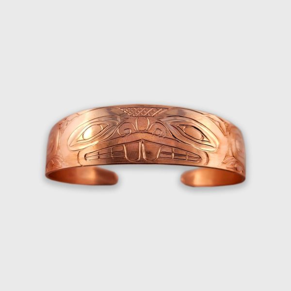 Haida Copper Beaver 1 2 inch Bracelet Supply