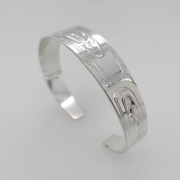 Silver Raven 1 2  Bracelet Discount