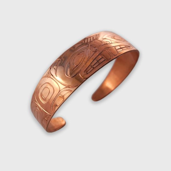 Haida Copper Beaver 1 2 inch Bracelet Supply