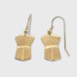 Gold Orca Copper Shaped Earrings Sale