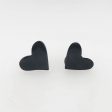 Haida Heart Argillite Earrings For Sale