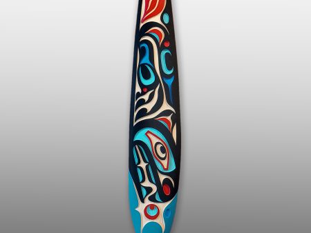 Sandblasted Wolf Paddle Sale