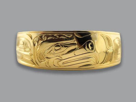 Gold Sea Eagle Bracelet For Sale