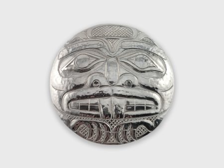 Haida Silver Repoussé Beaver Pendant Online Hot Sale