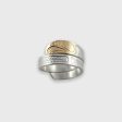 Eagle Silver and Gold Wrap Ring For Discount