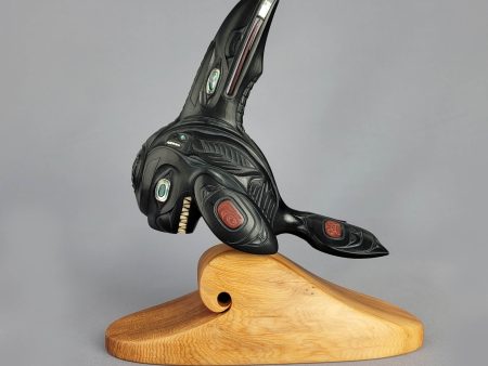 Haida Orca with Raven Fin Online Hot Sale