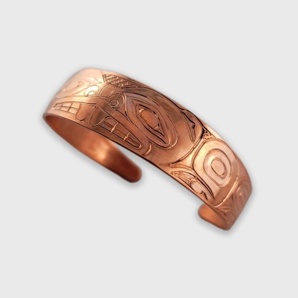 Haida Copper Beaver 1 2 inch Bracelet Supply