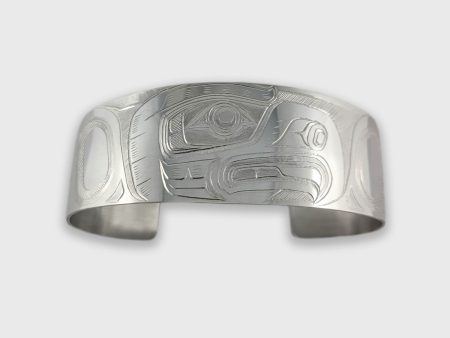 Silver Eagle 1 inch Bracelet For Discount