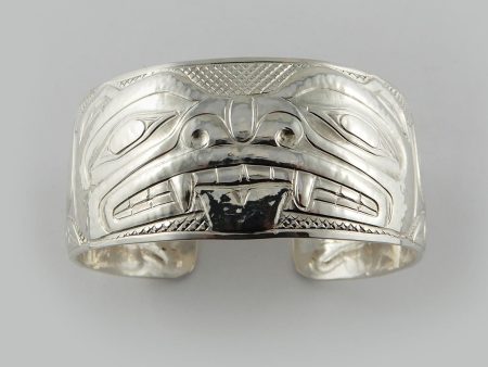 Haida Bear Repousse Bracelet Sale