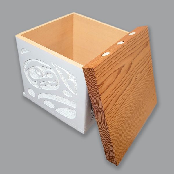 White Raven Bentwood Box Hot on Sale