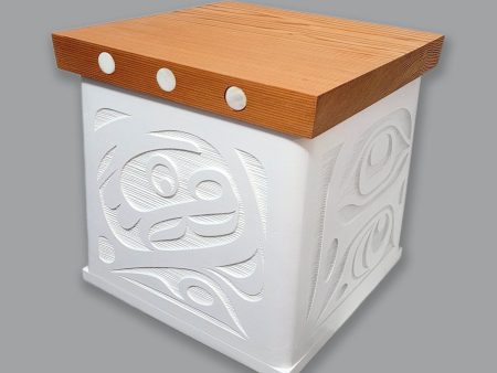 White Raven Bentwood Box Hot on Sale