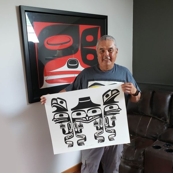 Three Watchmen Haida Print on Sale